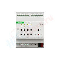 Релейный модуль DIN-реечный 8-канальный GVS KNX 8-Fold Multi-function Actuator, 10A  (Secure)
