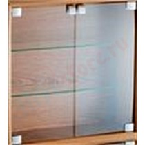 Стеклянные двери Quadraspire CD Qube Glass Doors + Fitting