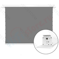 Потолочный встраиваемый моторизованный экран Vividstorm ALR PHANTOM Recessed In-Ceiling Motorized Tension Obsidian Long-Throw ALR Screen 100