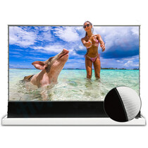 Напольный моторизованный экран Vividstorm S-Pro-P-White-130